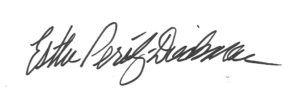 Esther Peralez-Dieckmann signature