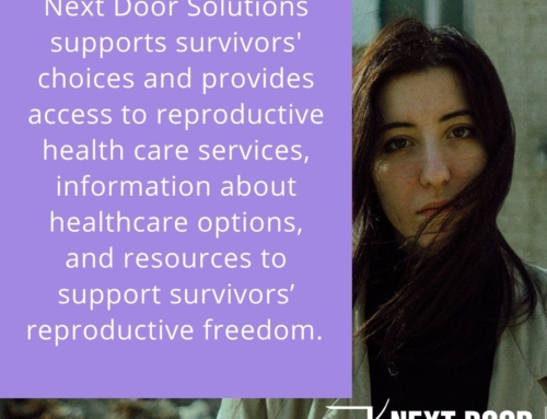 Statement from Next Door Solutions on Gender-Based Violence & Reproductive Justice
