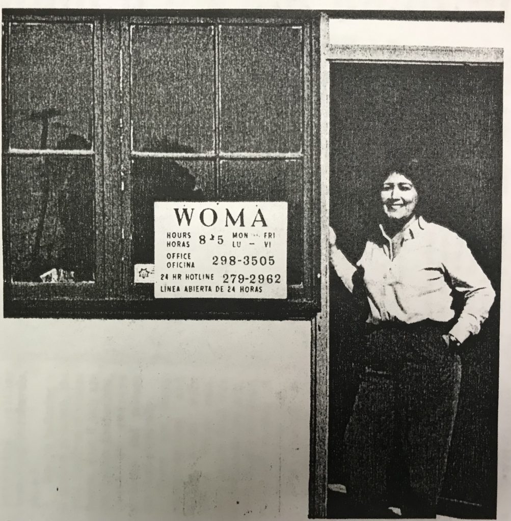 Bea Robinson at WOMA 1979