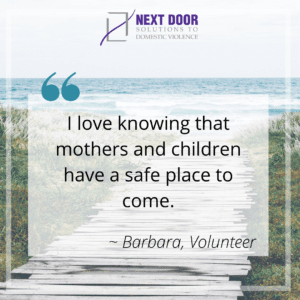 Barbara volunteer quote