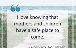 Barbara volunteer quote